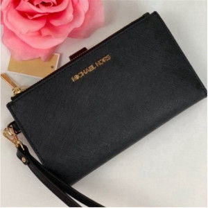 Michael Kors DoubleZip Wallet
Wristlet Black
